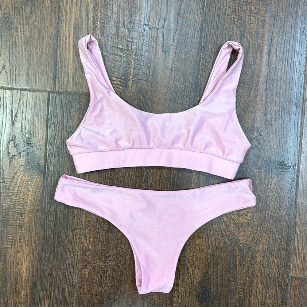 Kulani Kinis Pink Bikini Set